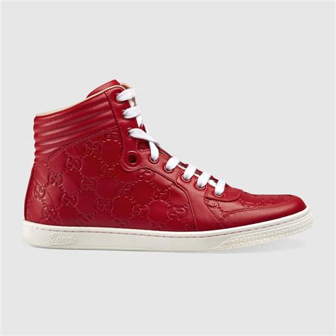 gucci signature high top sneaker